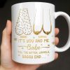 It's You And Me Babe, Older Couple Figures - Personalized Custom Coffee Mug - CPL1232_MG