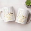 It's You And Me Babe, Older Couple Figures - Personalized Custom Coffee Mug - CPL1232_MG