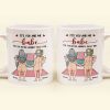 It's You And Me Babe Till The Bitter Wrinkly Saggy End Funny Gift For Couple - Personalized Mug
