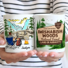Iwishabish Woods Camping - Personalized Mug