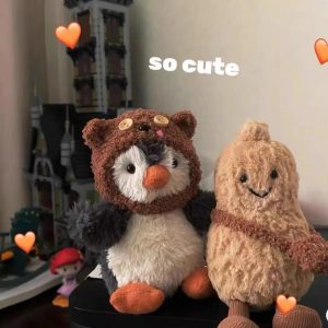 Jellycat Peanut Penguin Doll - Huggable Soft Plush Toy for Cozy Comfort