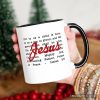 Jesus Christmas Bible Verse Mug, Isaiah 9:6 Gift for Faithful Believers