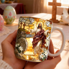 Jesus Resurrection - Personalized White Edge-to-Edge Mug - Easter Gift For Christian HH01