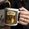 Jesus's Space, Candles, Bible, And Cross Design - Personalized Custom Coffee Mug - FTH047_MG