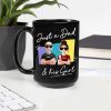 Just A Dad And His Girl - Personalized Mug