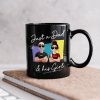Just A Dad And His Girl - Personalized Mug