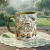 Just A Girl Who Love Gardening - Personalized Accent Mug - Gift For Gardening Lovers, Gardeners HH01