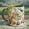 Just A Girl Who Love Gardening - Personalized Accent Mug - Gift For Gardening Lovers, Gardeners HH01