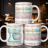 Just A Girl Who Loves Baking With Mixer And Cupcakes - Personalized Custom Coffee Mug - COOK030_MG