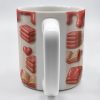 Just A Girl Who Loves Books, Hearts and Books Design - Personalized Custom Coffee Mug - READ001_MG
