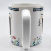 Just A Girl Who Loves Books With Floral Design - Personalized Custom Coffee Mug - BLV056_MG