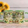 Just A Girl Who Loves Frogs - Personalized Accent Mug - Gift For Her HH01
