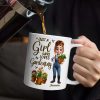 Just A Girl Who Loves Gardening - Personalized Mug