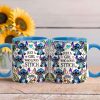 Just A Girl Who Loves Sti - Personalized Accent Mug - Gift For Her, Movie Fans HH01
