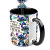 Just A Girl Who Loves Sti - Personalized Accent Mug - Gift For Her, Movie Fans HH01