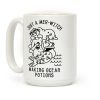 Just a Mer-Witch Making Ocean Potions Coffee Mug
