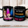 Just In Case No One Told You Today Nice Butt Personalized Mug, Couple Gift