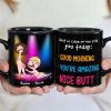 Just In Case No One Told You Today Nice Butt Personalized Mug, Couple Gift