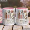 Just Love Crocheting - Personalized Accent Mug - Gift For Her HH01