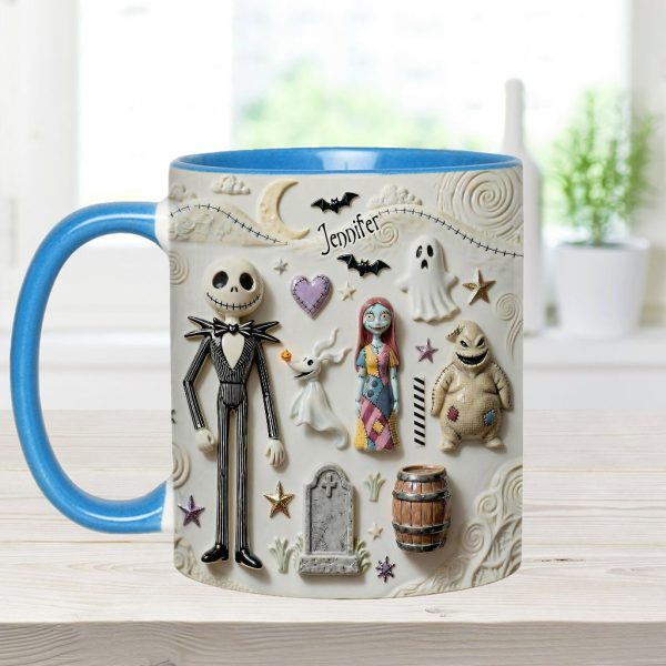 Just Love Spooky - Personalized Accent Mug - Christmas Gift For Movie Fans HH01