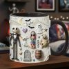 Just Love Spooky - Personalized Accent Mug - Christmas Gift For Movie Fans HH01