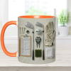 Just Loves Golf- Personalized Accent Mug HH01