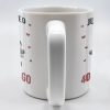 Just Married Cartoon Couple With Hearts - Personalized Custom Coffee Mug - CPL445_MG