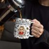 Just One More Chapter Reading - 3D Inflated Effect Printed Mug, Personalized White Edge-to-Edge Mug