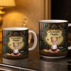 Just One More Chapter with Cute Young Reader - Personalized Custom Coffee Mug - BLV014_MG