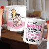 Just Wanted To Remind You That I Love You & Your Butt Is Perfect - Personalized Butt Couple Mug - Gift For Couple