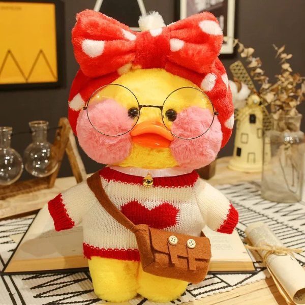 Kawaii 30cm Pato Plush Duck - Soft, Cuddly, and Adorable Hug Buddy!