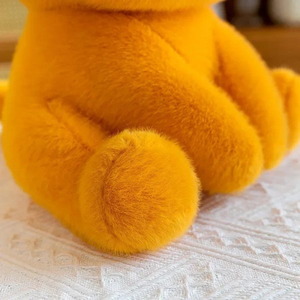 Kawaii Anime Garfield Plush Keychain - Cute Backpack Pendant for Kids