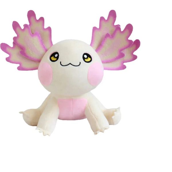 Kawaii Axolotl Plush Toy 25cm Soft Stuffed Animal for Kids