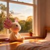 Kawaii Axolotl Plush Toy 25cm Soft Stuffed Animal for Kids