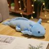 Kawaii Axolotl Plush Toy 45CM Cute Stuffed Salamander Pillow for Kids