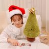 Kawaii Christmas Tree & Elk Plush Dolls - Soft Holiday Decor for Kids