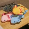 Kawaii Colorful Newt Plush Toy - Cute Axolotl Long Pillow Cushion