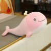 Kawaii Dolphin & Whale Shark Plush Toy - Soft, Cute Animal Pillow for Kids