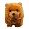 Kawaii Fluffy Chow Chow Plush Toy - Cute Lifelike Puppy for Kids