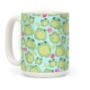 Kawaii Frogs Pattern Coffee Mug