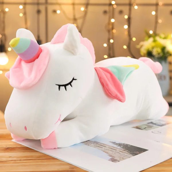 Kawaii Giant Unicorn Plush Toy - Soft, Cuddly, Perfect Gift for Kids!