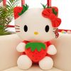 Kawaii Hello Kitty Strawberry Plush Doll - Adorable Gift & Home Decor