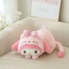 Kawaii Kuromi & My Melody Plush Toy - Soft Cartoon Pillow Cover