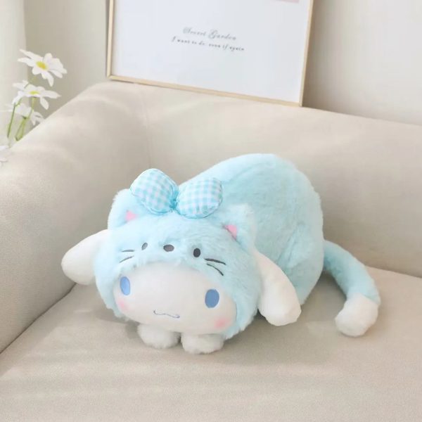 Kawaii Kuromi & My Melody Plush Toy - Soft Cartoon Pillow Cover