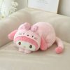 Kawaii Kuromi & My Melody Plush Toy - Soft Cartoon Pillow Cover
