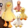 Kawaii Long-Haired Duck Plush Toy - Soft, Adorable Sleep Companion