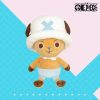 Kawaii One Piece Plush Dolls - Luffy & Chopper Soft Stuffed Toys