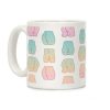 Kawaii Pastel Butt Pattern Coffee Mug