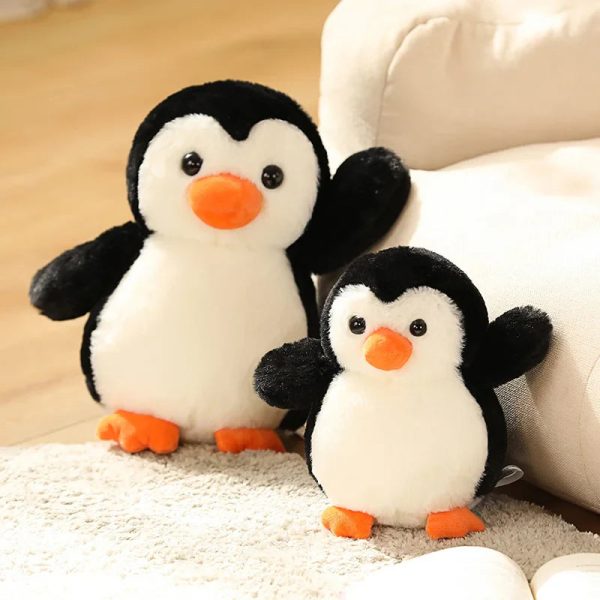 Kawaii Penguin Plush Toy – Soft Huggable Stuffed Animal for Kids