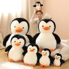 Kawaii Penguin Plush Toy – Soft Huggable Stuffed Animal for Kids
